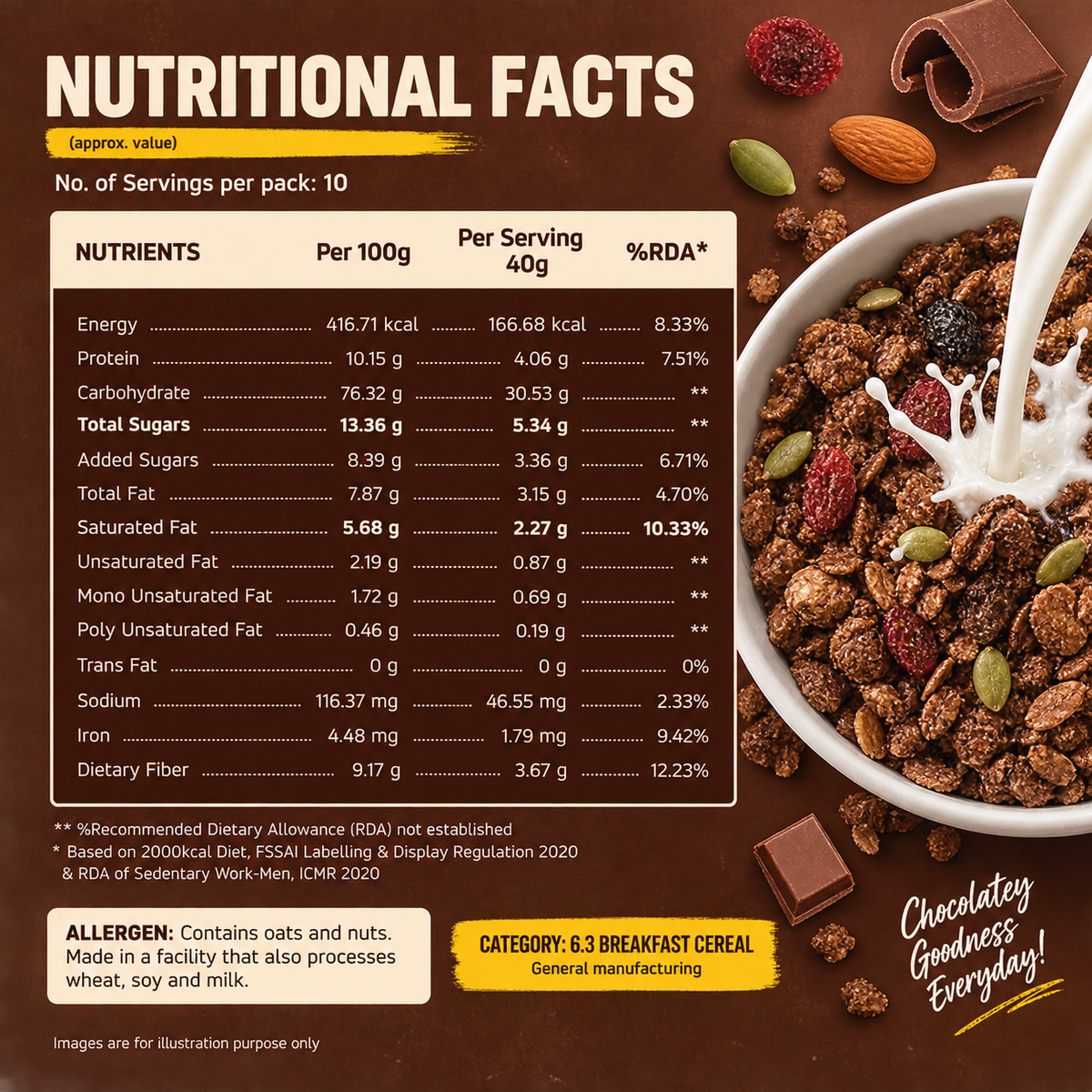 Choco-Millet Muesli