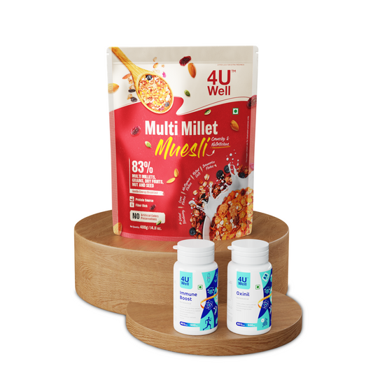 Immune Health Combo 2 (Immune Boost, Oxinil, Multi Millet Museli)