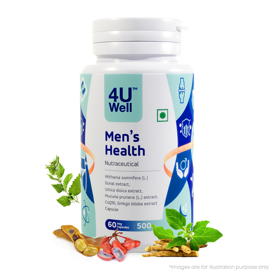 MEN'S HEALTH: Daily Wellness Support for Men | Energy & Vitality | Active Lifestyle Formula