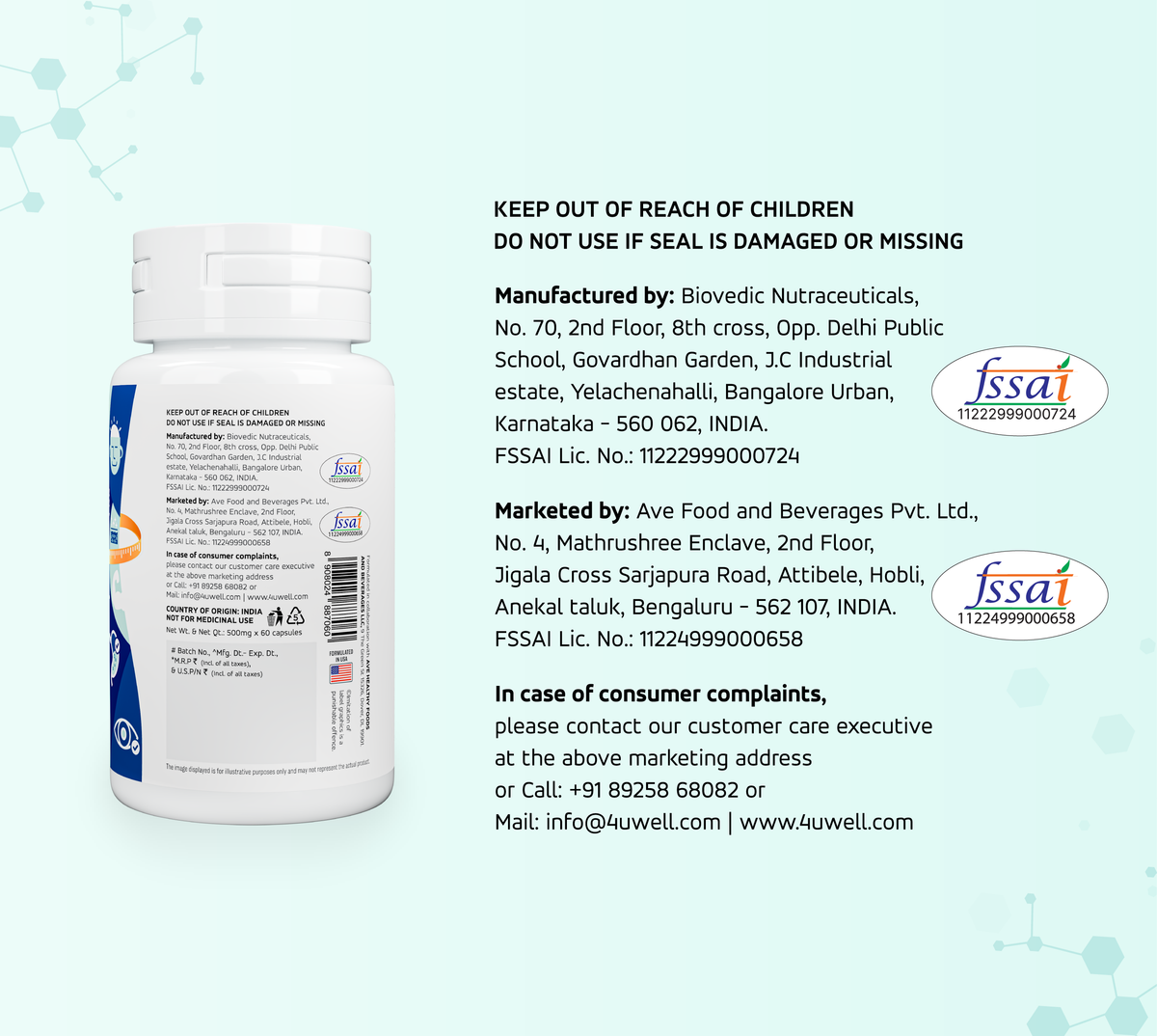 OCEAN OMEGA: Premium Omega-3 for Heart, Brain & Joint Health