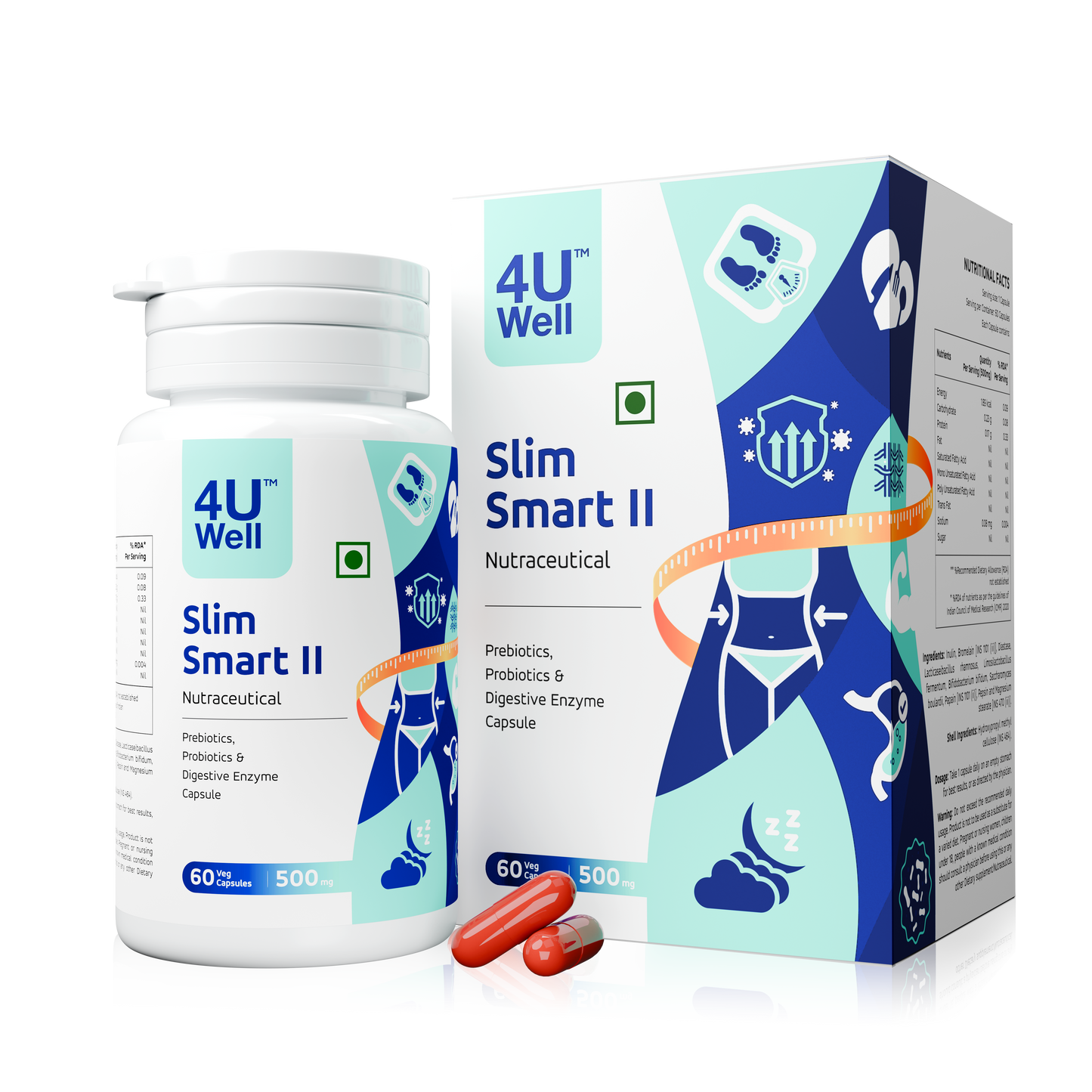 SLIM SMART II : Gut Health | Weight Loss Booster | Improve Digestion