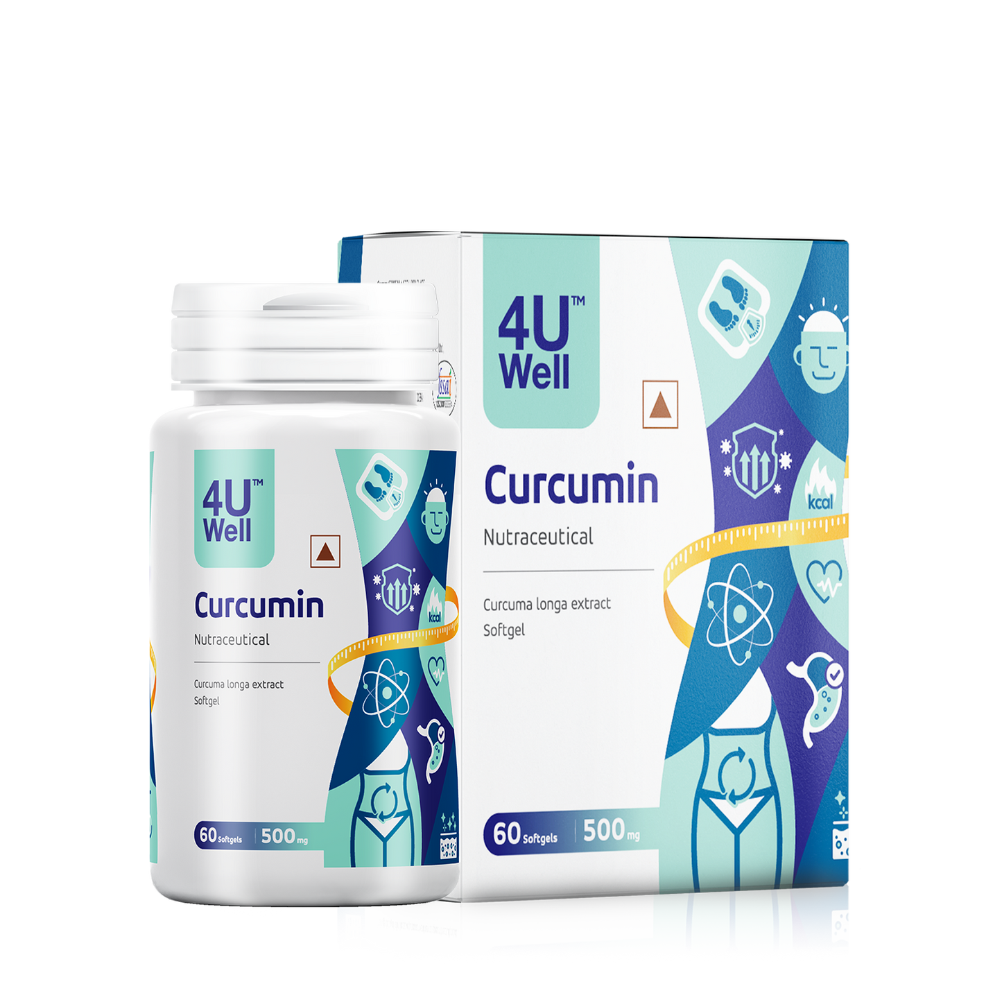 CURCUMIN: Antioxidant & Anti-inflammatory | Boosts Immune System | Skin Health | Joint Support