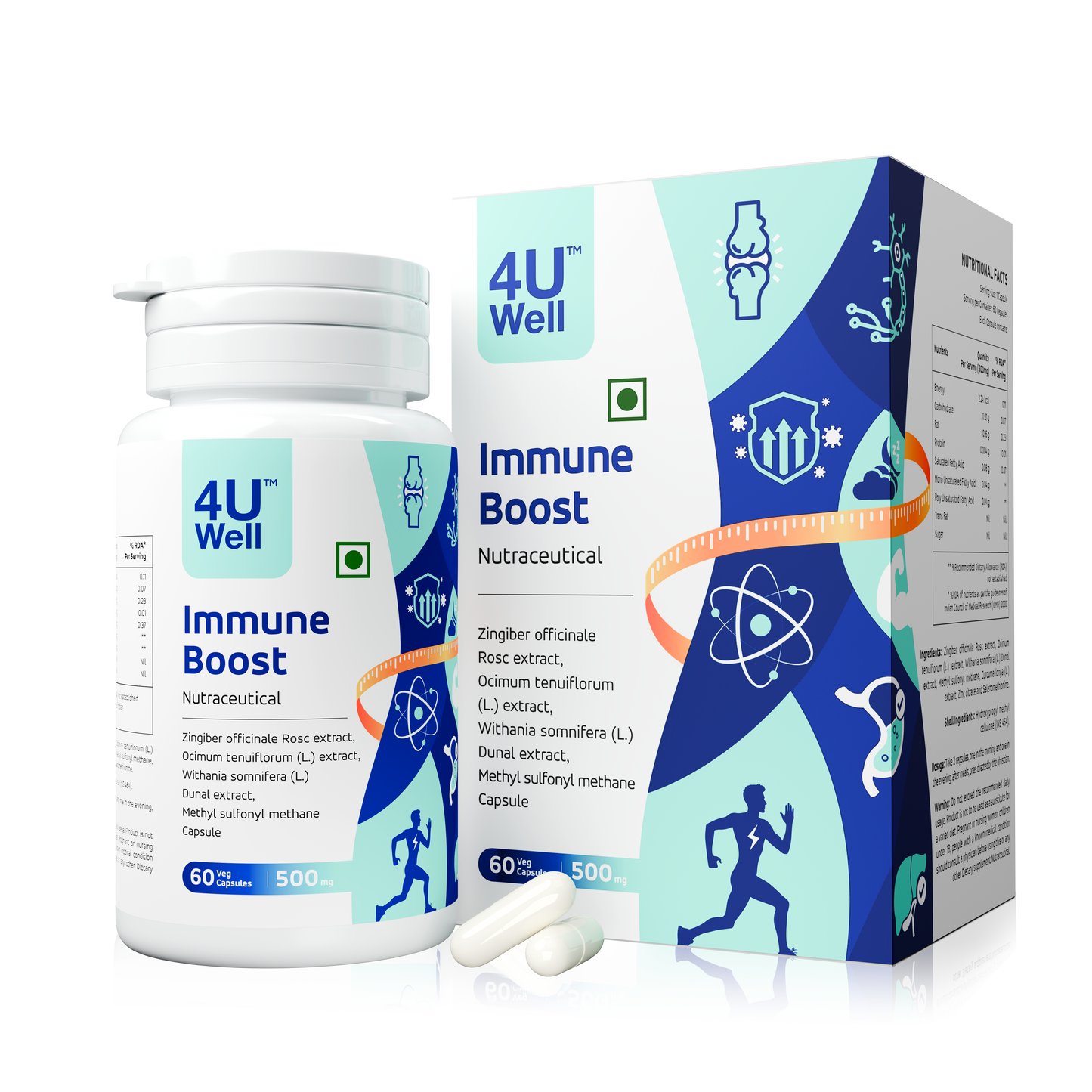 IMMUNE BOOST : Joint Health Mobility | Reduced Oxidative Stress | Immunity