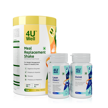 Obese Weight Management Combo (MEAL REPLACEMENT SHAKE | OXINIL | Slim smart I )