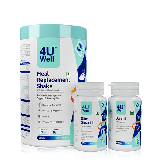 Obese Weight Management Combo (MEAL REPLACEMENT SHAKE | OXINIL | Slim smart I )